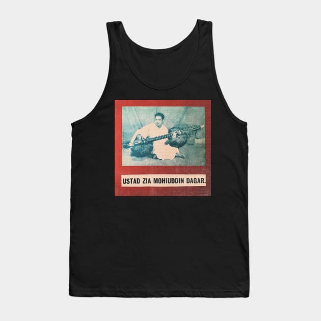 Ustad Zia Mohiuddin Dagar Tank Top by couldbeanything